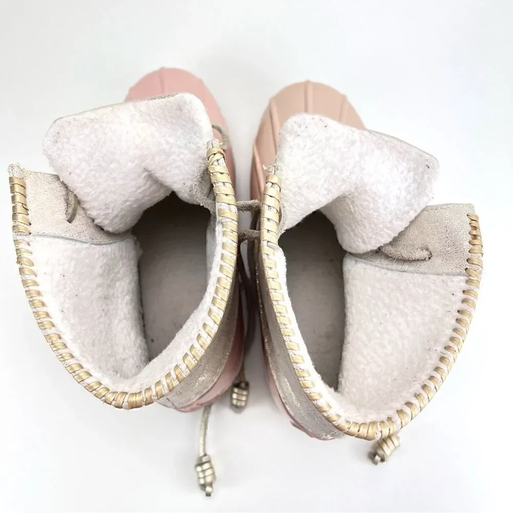 Jack Rogers Chloe Rain Boot 'Blush' Sz 6